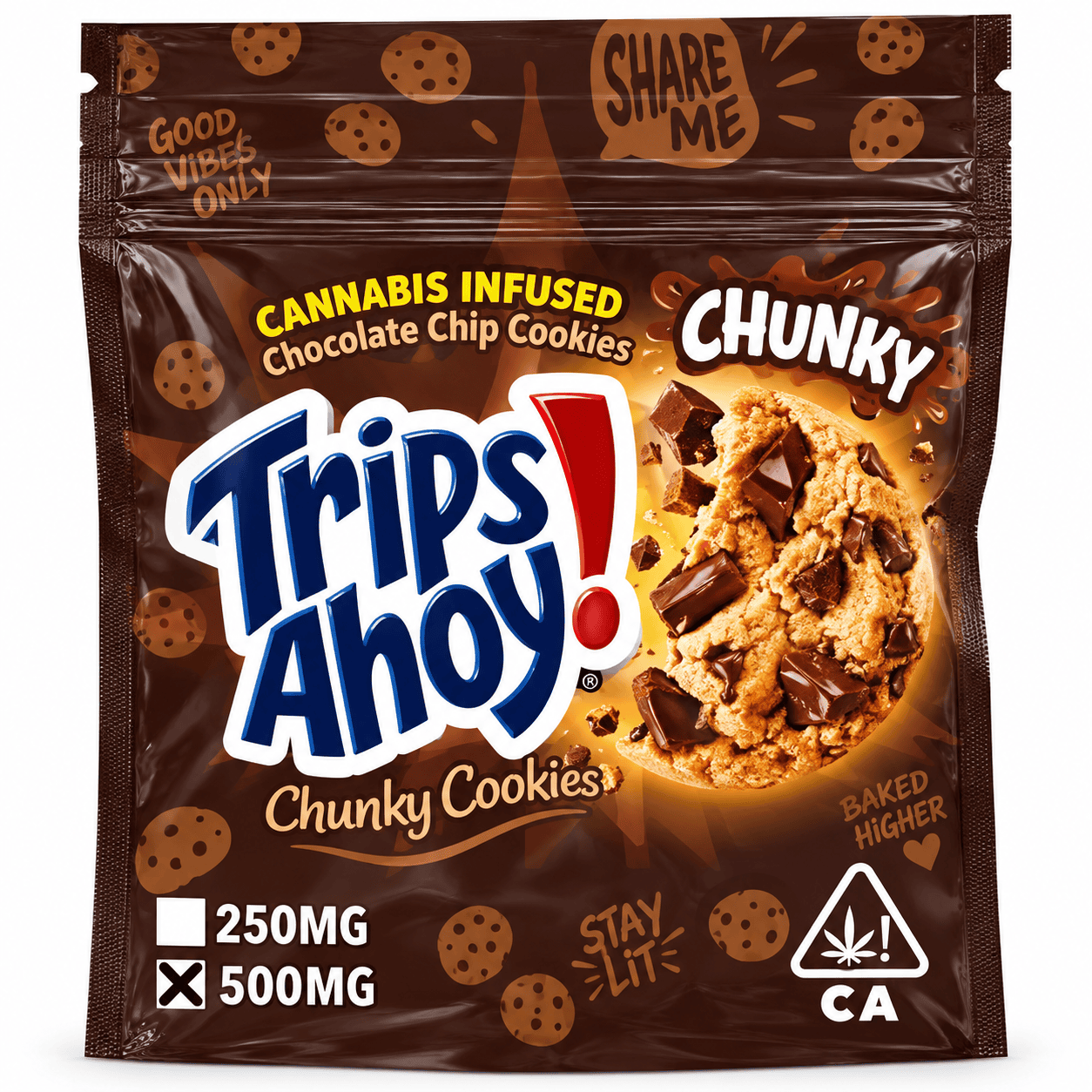 [500mg] Trips Ahoy – Chunky Chocolate
