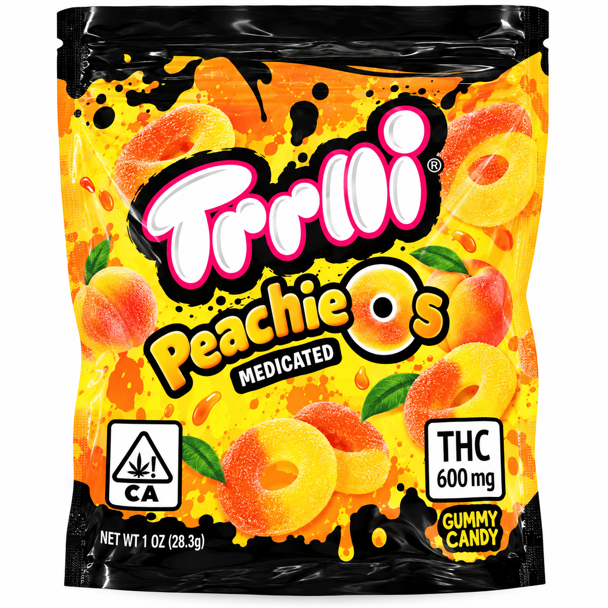 [600mg] Trolli Peach Os