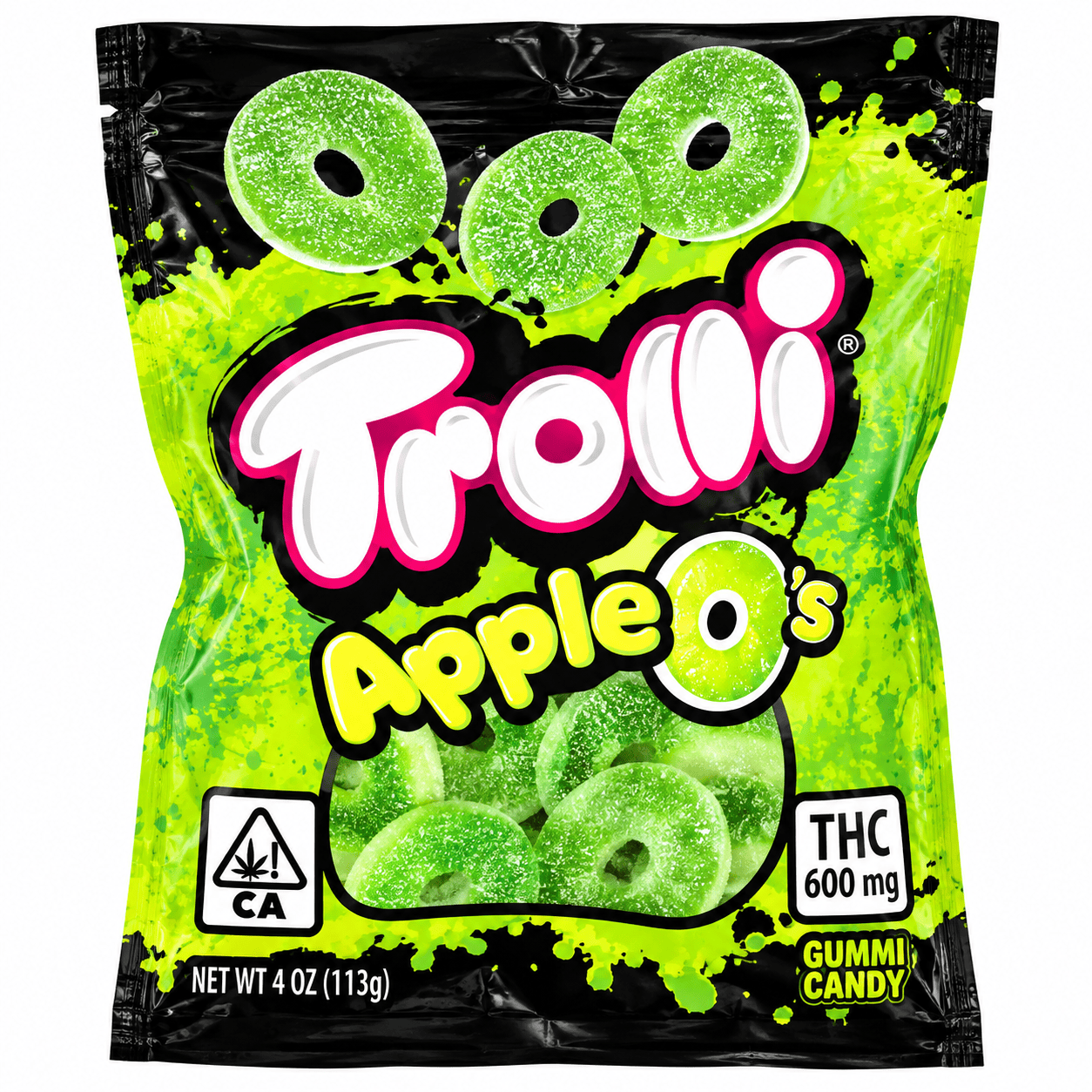 [600mg] Trolli Apple O's