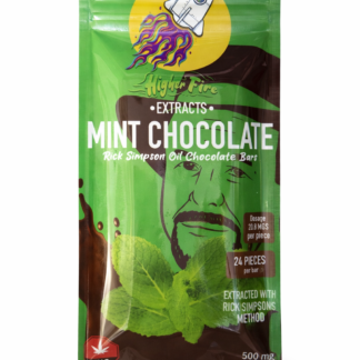 [500mg] Higher Fire Rick Simpson Oil Bar - Mint