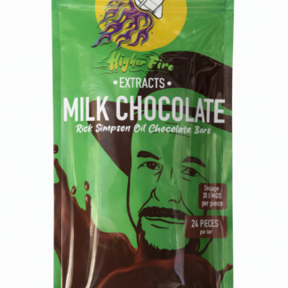 [500mg] Higher Fire Rick Simpson Oil Bar - Milk Chocolate