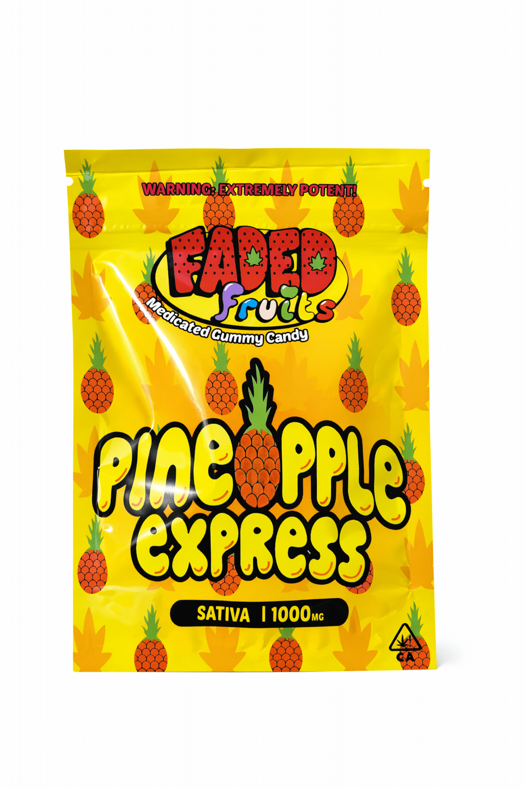 🍍 FADED FRUITS — PINEAPPLE EXPRESS (SATIVA) — 1000 MG THC