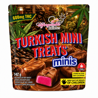 TURKISH MINI TREATS - 600 MGS - UNFORGETTABLE EDIBLES