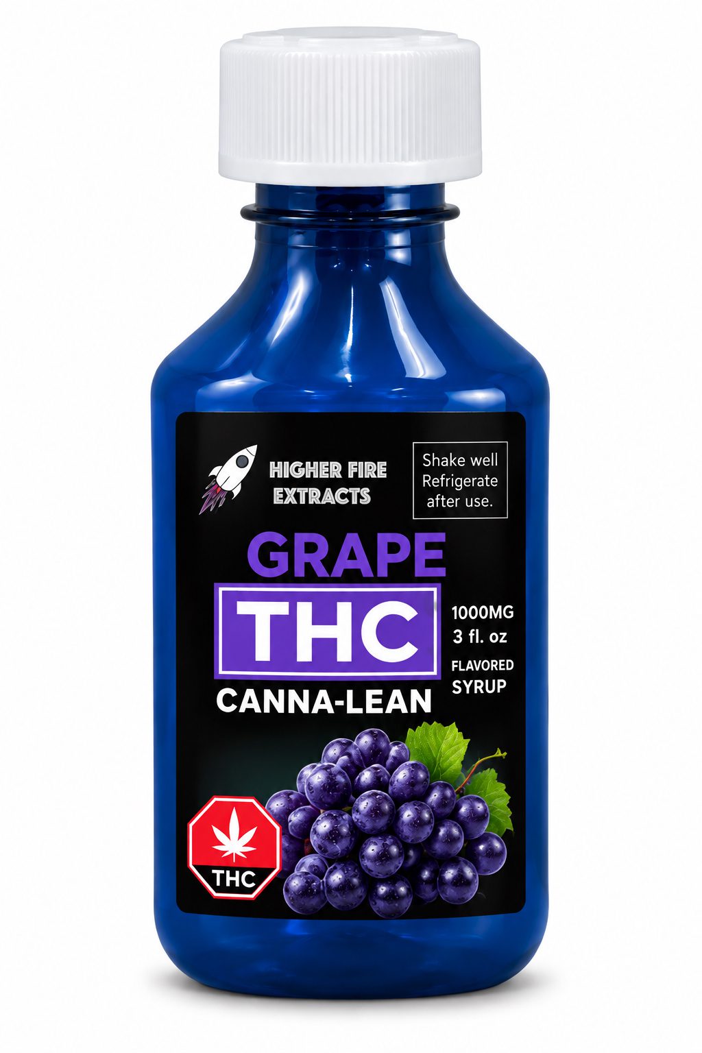 Source photograph: [ ] GRAPE THC CANNA-LEAN