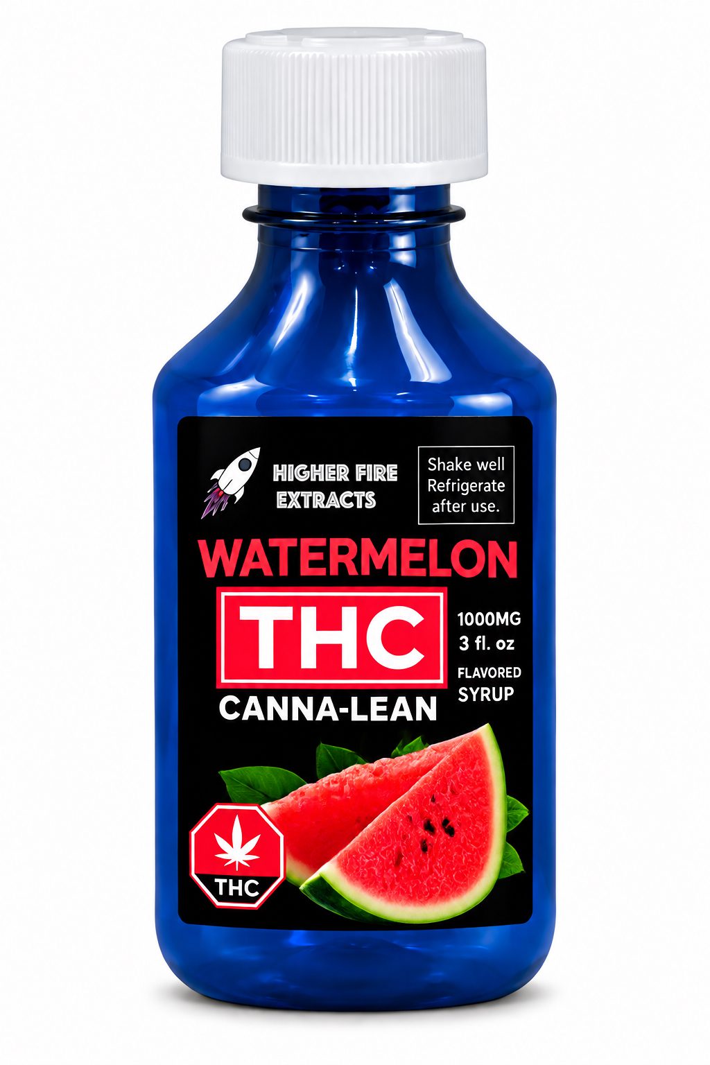 Source photograph: [ ] WATERMELON THC CANNA-LEAN