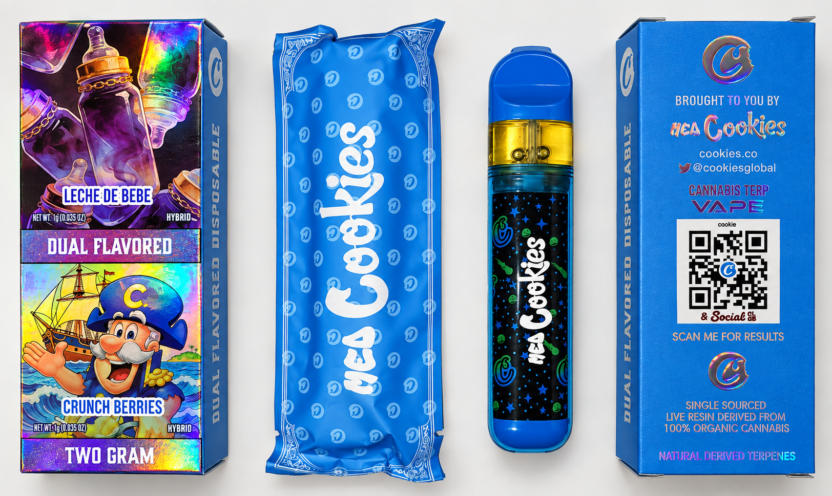 DISPOSABLE VAPE — LECHE DE BEBE & CRUNCH BERRIES