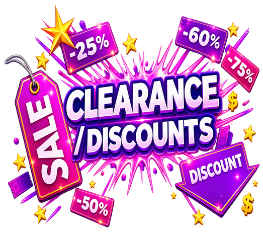 -- CLEARANCE AND DISCOUNTS