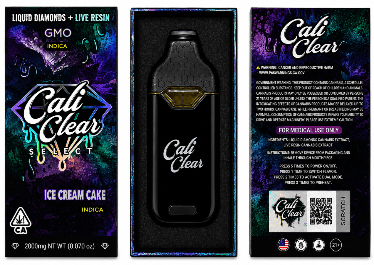 Cali Clear Select GMO – Ice Cream Cake