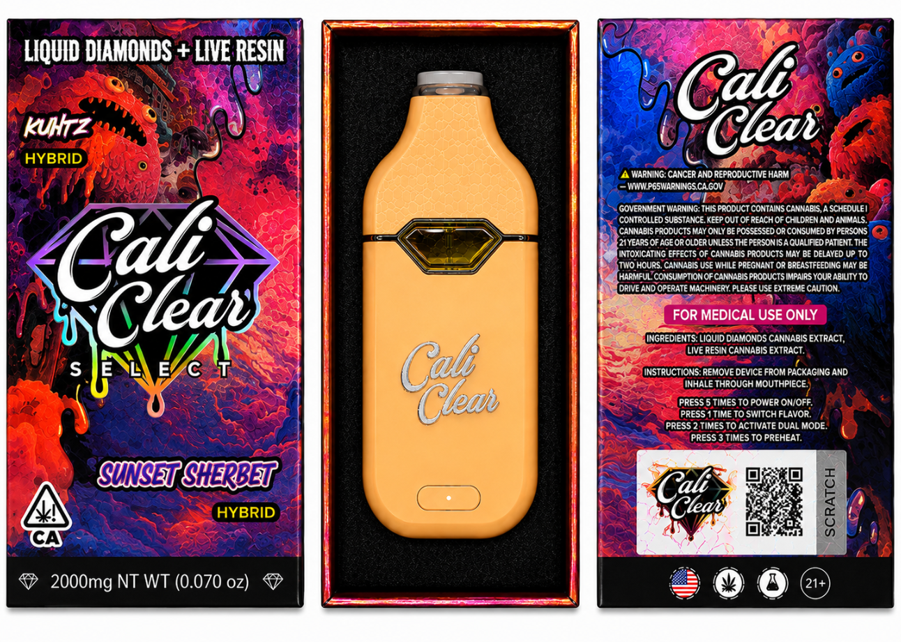 Cali Clear Select Kuhtz – Sunset Sherbet