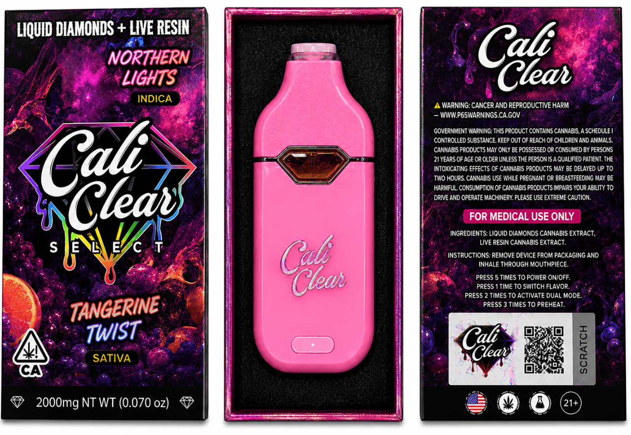 Cali Clear Select Northern Lights – Tangerine Twist